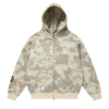 Cotton full zip up hoodie