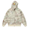 Cotton full zip up hoodie