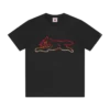 Crystal running dog t-shirt