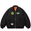 Embroidered logo ma-1