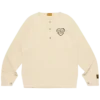 Henley neck l/s t-shirt