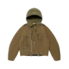 Hooded blouson