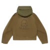 Hooded blouson
