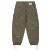 Nylon wide cargo pants