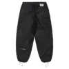 Nylon wide cargo pants