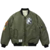 Reversible nylon ma-1