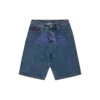 Running dog denim shorts