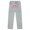Running dog double scoop denim pant