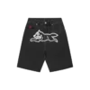 Running dog triple scoop denim shorts