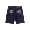 Selvedge running dog denim carpenter short