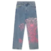 Tiger triple scoop denim pants