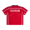 Womens cherry football jersey